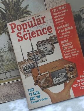 Popular Science Magazine - Vintage February 1965